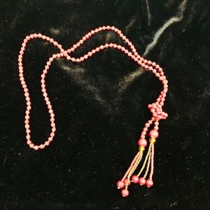 BEADED Lariat Necklace